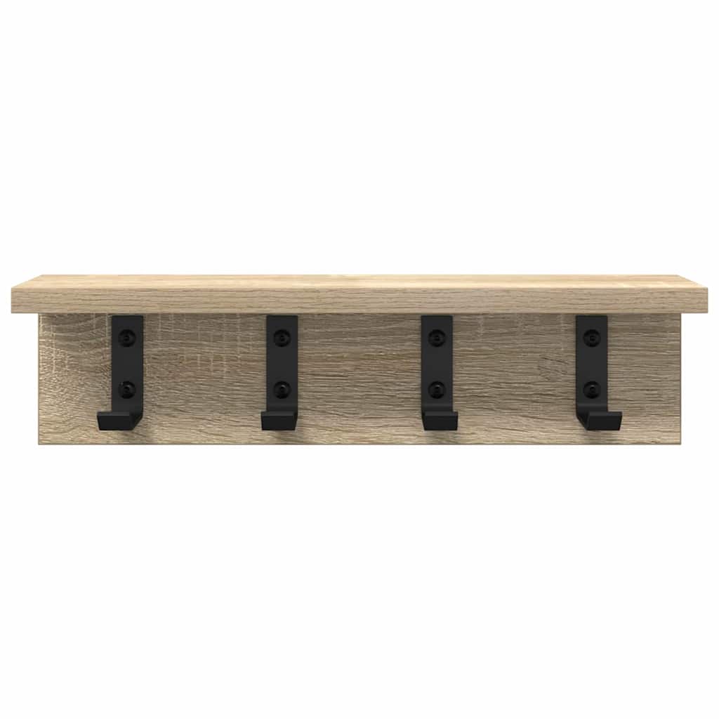 Appendiabiti a muro Rovere Sonoma 40 x 10,5 x 10,5 cm | homemem39