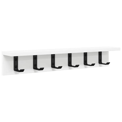 Appendiabiti a muro Bianco 60 x 10,5 x 10,5 cm | homemem39