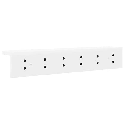 Appendiabiti a muro Bianco 60 x 10,5 x 10,5 cm | homemem39
