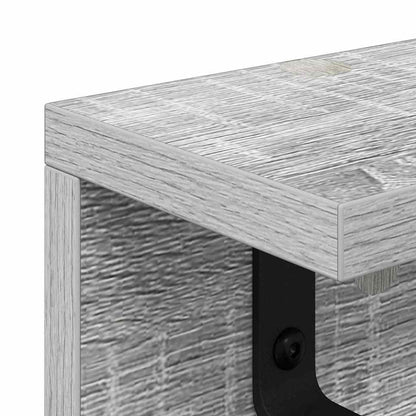 Appendiabiti a muro Grigio Sonoma 60 x 10,5 x 10,5 cm | homemem39
