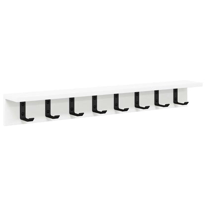 Appendiabiti a muro Bianco 80 x 10,5 x 10,5 cm | homemem39