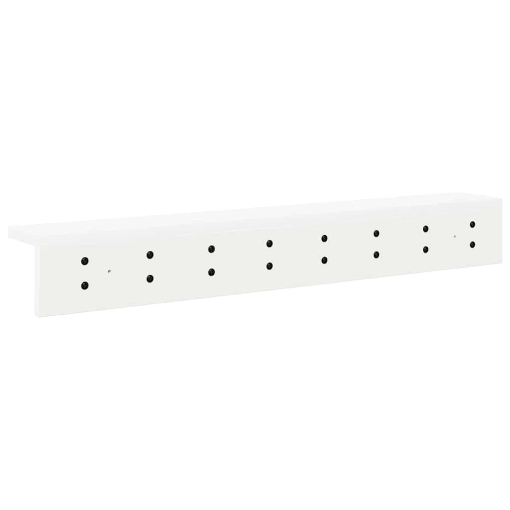 Appendiabiti a muro Bianco 80 x 10,5 x 10,5 cm | homemem39