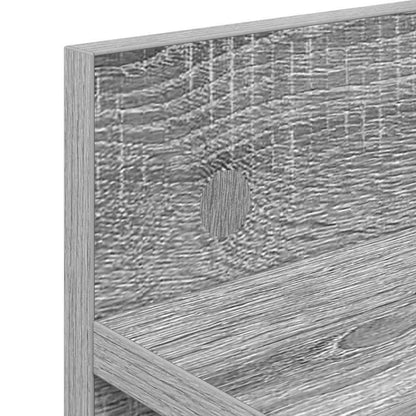 Appendiabiti a muro Grigio Sonoma 40 x 10,5 x 18 cm