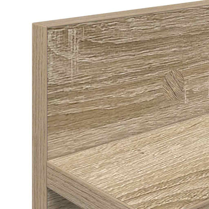 Appendiabiti a muro Rovere Sonoma 80 x 10,5 x 18 cm | homemem39