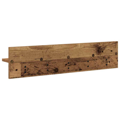 Appendiabiti a muro Legno vecchio 80 x 10,5 x 18 cm | homemem39