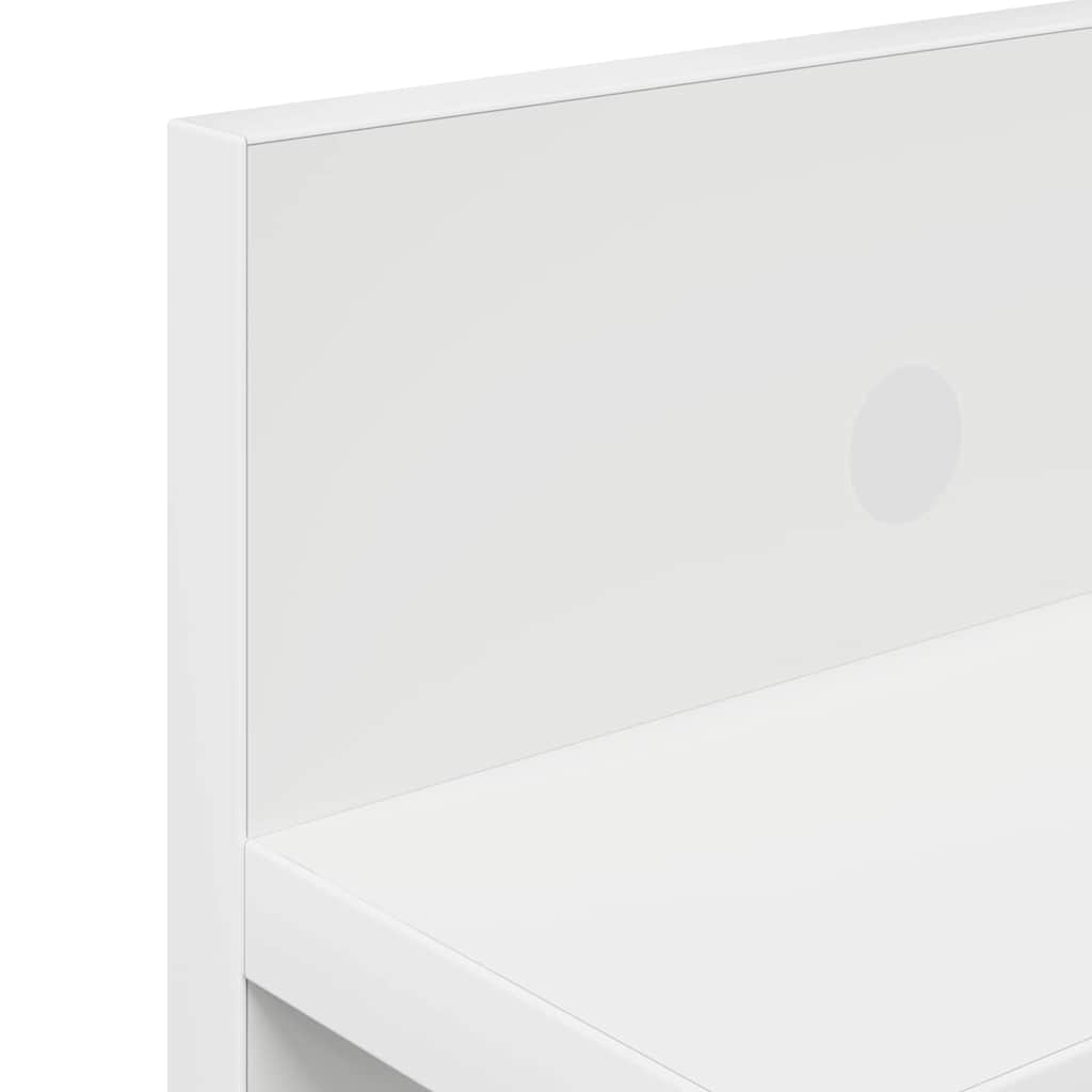 Appendiabiti a muro Bianco 100 x 10,5 x 18 cm Legno multistrato | homemem39
