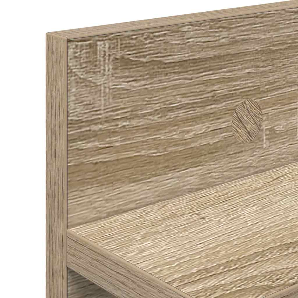 Appendiabiti a muro Rovere Sonoma 100 x 10,5 x 18 cm | homemem39