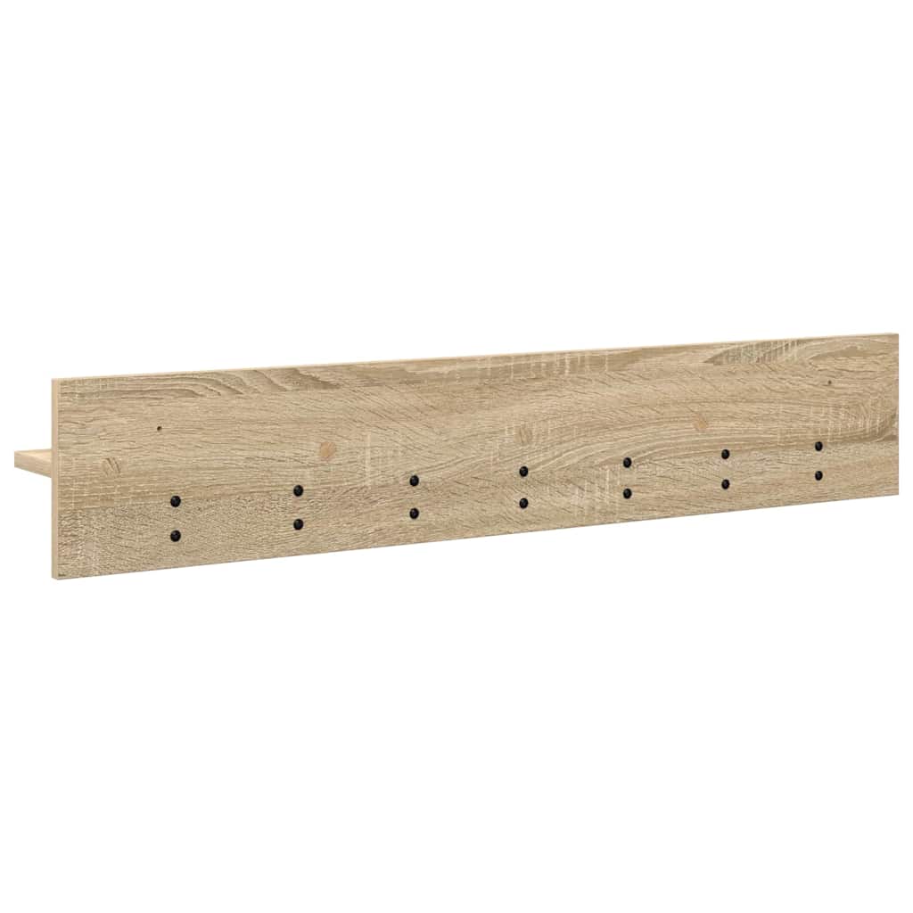 Appendiabiti a muro Rovere Sonoma 100 x 10,5 x 18 cm | homemem39