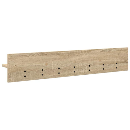 Appendiabiti a muro Rovere Sonoma 100 x 10,5 x 18 cm | homemem39
