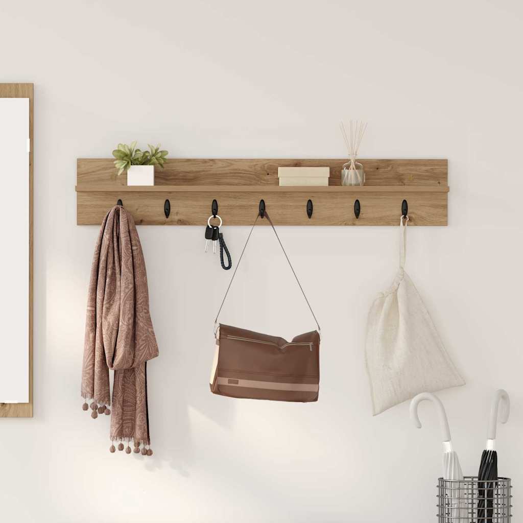 Appendiabiti a muro A parete Rovere artigianale | homemem39