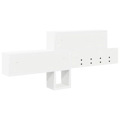 Appendiabiti a muro Bianco 100 x 12 x 43,5 cm Legno multistrato