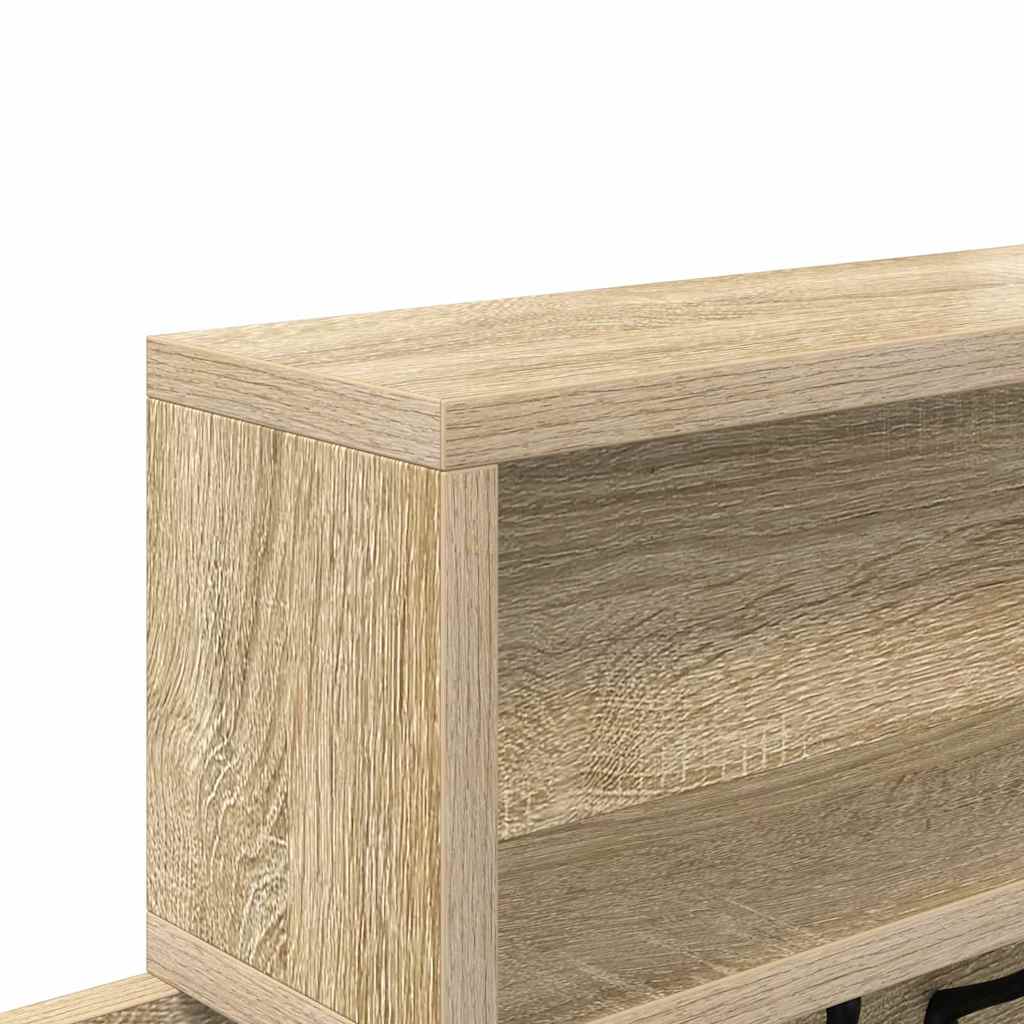 Appendiabiti a muro Rovere Sonoma 100 x 12 x 43,5 cm | homemem39