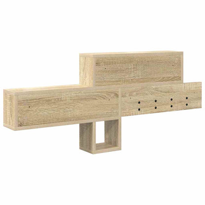 Appendiabiti a muro Rovere Sonoma 100 x 12 x 43,5 cm | homemem39