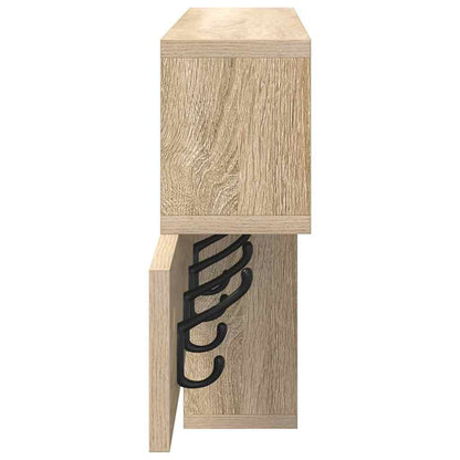 Appendiabiti a muro Rovere Sonoma 100 x 12 x 43,5 cm | homemem39
