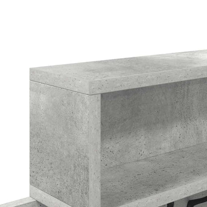 Appendiabiti a muro Grigio cemento 100 x 12 x 43,5 cm | homemem39