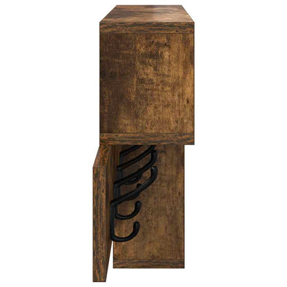 Appendiabiti a muro Rovere fumé 100 x 12 x 43,5 cm | homemem39