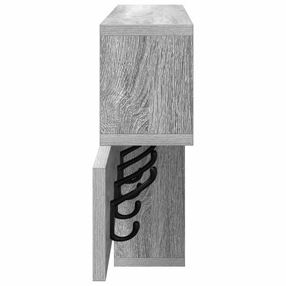 Appendiabiti a muro Grigio Sonoma 100 x 12 x 43,5 cm