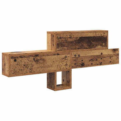 Appendiabiti a muro Legno vecchio 100 x 12 x 43,5 cm | homemem39