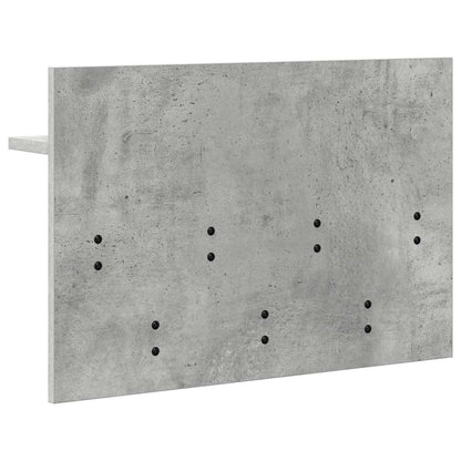 Appendiabiti a muro Grigio cemento 60 x 40 x 12 cm | homemem39