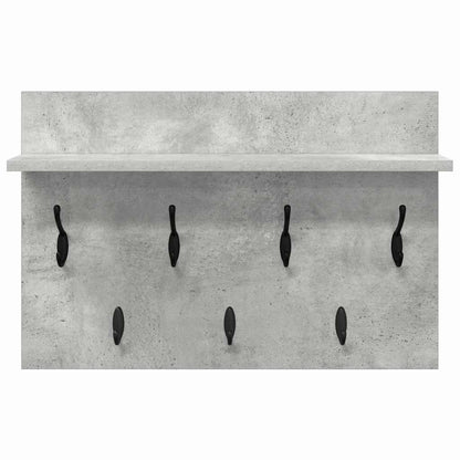Appendiabiti a muro Grigio cemento 60 x 40 x 12 cm | homemem39