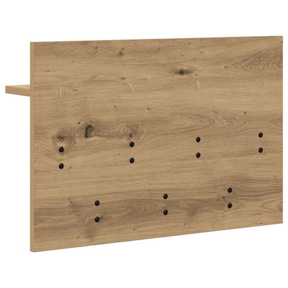 Appendiabiti a muro A parete Rovere artigianale 60 x 40 x 12 cm | homemem39