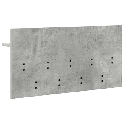 Appendiabiti a muro Grigio cemento 80 x 40 x 12 cm