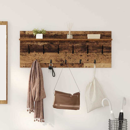 Appendiabiti a muro Legno vecchio 100 x 40 x 12 cm | homemem39