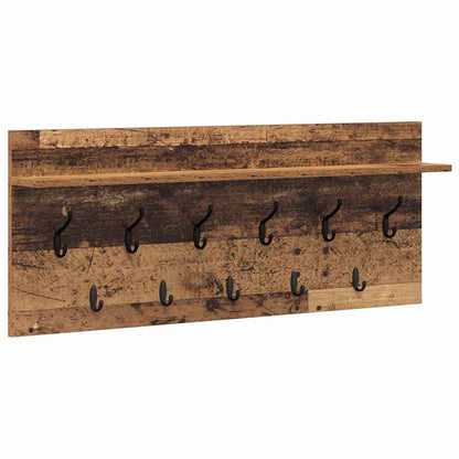Appendiabiti a muro Legno vecchio 100 x 40 x 12 cm | homemem39