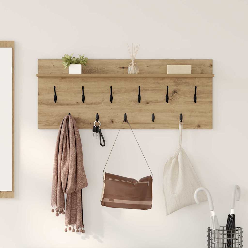 Appendiabiti a muro A parete Rovere artigianale | homemem39