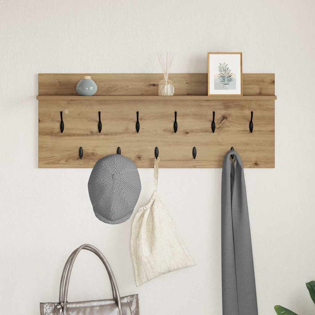 Appendiabiti a muro A parete Rovere artigianale | homemem39