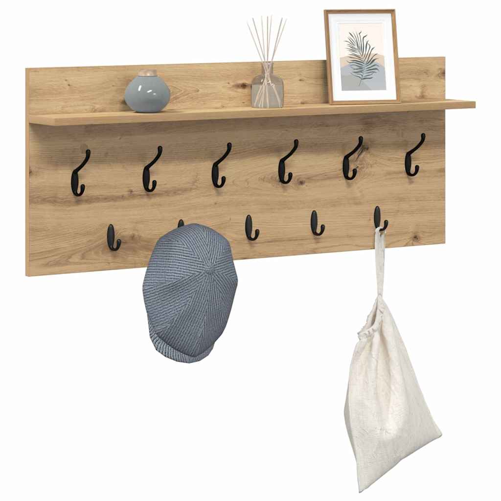 Appendiabiti a muro A parete Rovere artigianale | homemem39