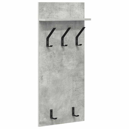Appendiabiti a muro Grigio cemento 40 x 10 x 90 cm | homemem39