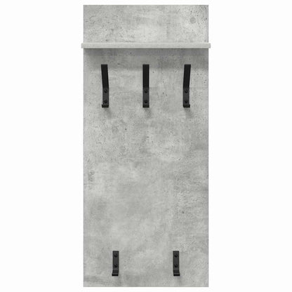 Appendiabiti a muro Grigio cemento 40 x 10 x 90 cm | homemem39