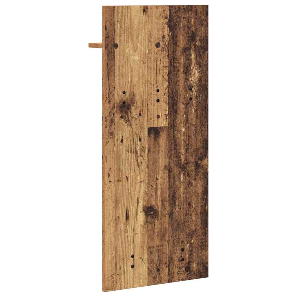 Appendiabiti a muro Legno vecchio 40 x 10 x 90 cm