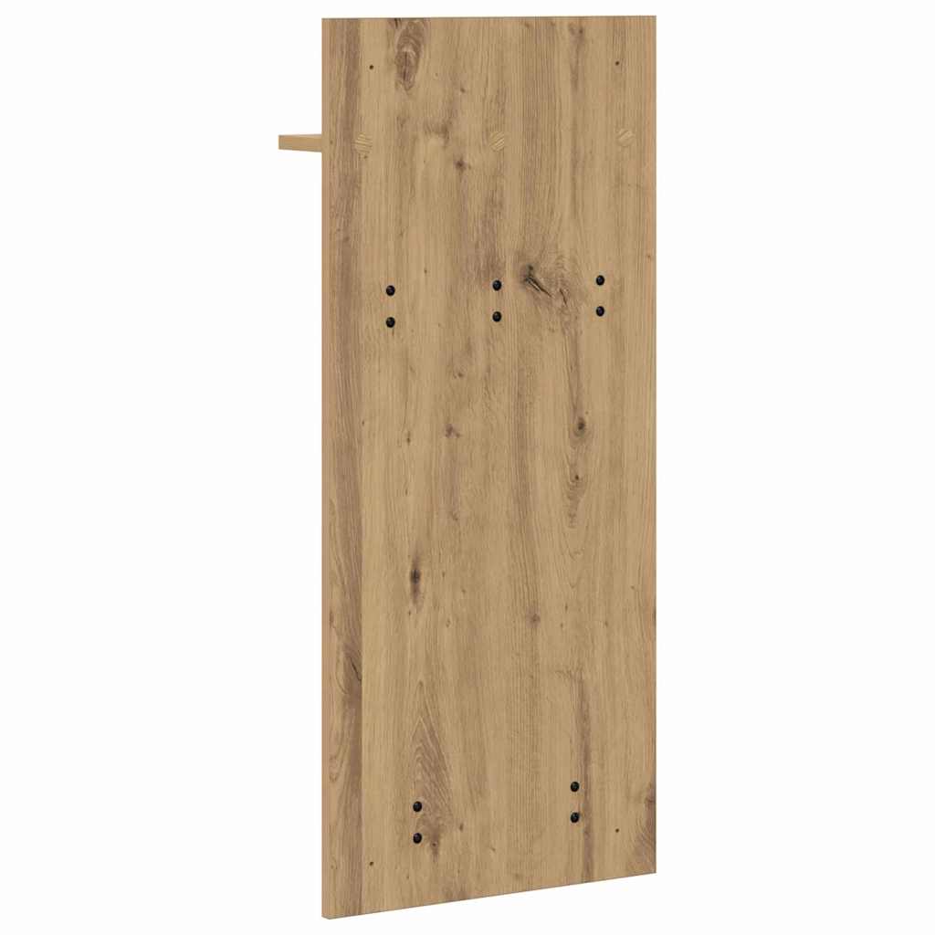 Appendiabiti a muro Rovere artigianale 40 x 10 x 90 cm