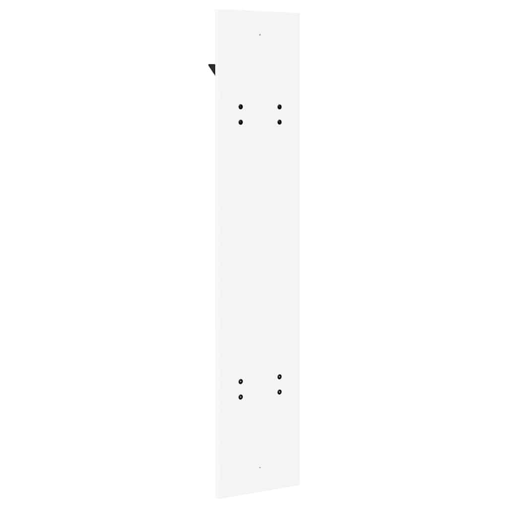 Appendiabiti a muro Bianco 20 x 1,5 x 100 cm Legno multistrato