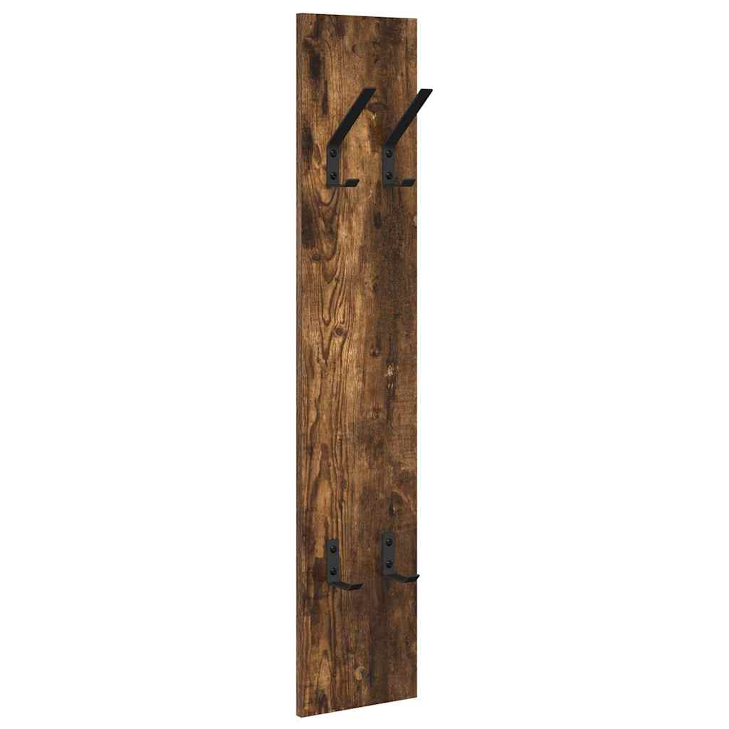 Appendiabiti a muro Rovere fumé 20 x 1,5 x 100 cm | homemem39