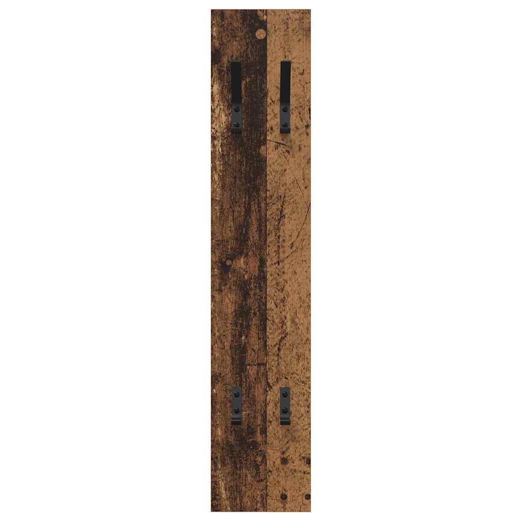 Appendiabiti a muro Legno vecchio 20 x 1,5 x 100 cm
