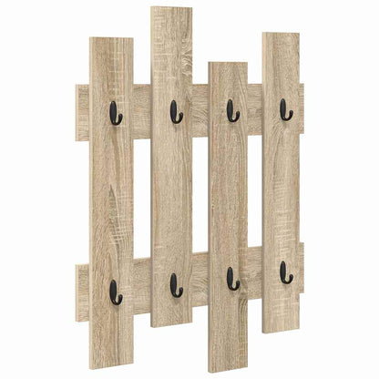 Appendiabiti a muro Rovere Sonoma 60 x 3 x 82 cm | homemem39