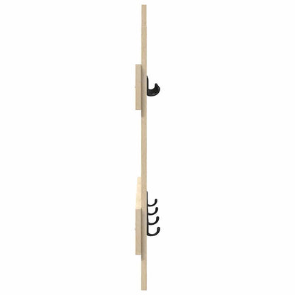 Appendiabiti a muro Rovere Sonoma 60 x 3 x 82 cm | homemem39