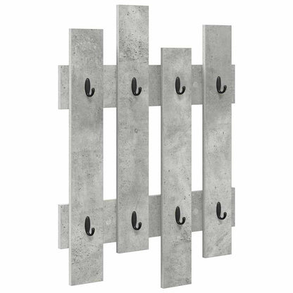 Appendiabiti a muro Grigio cemento 60 x 3 x 82 cm | homemem39