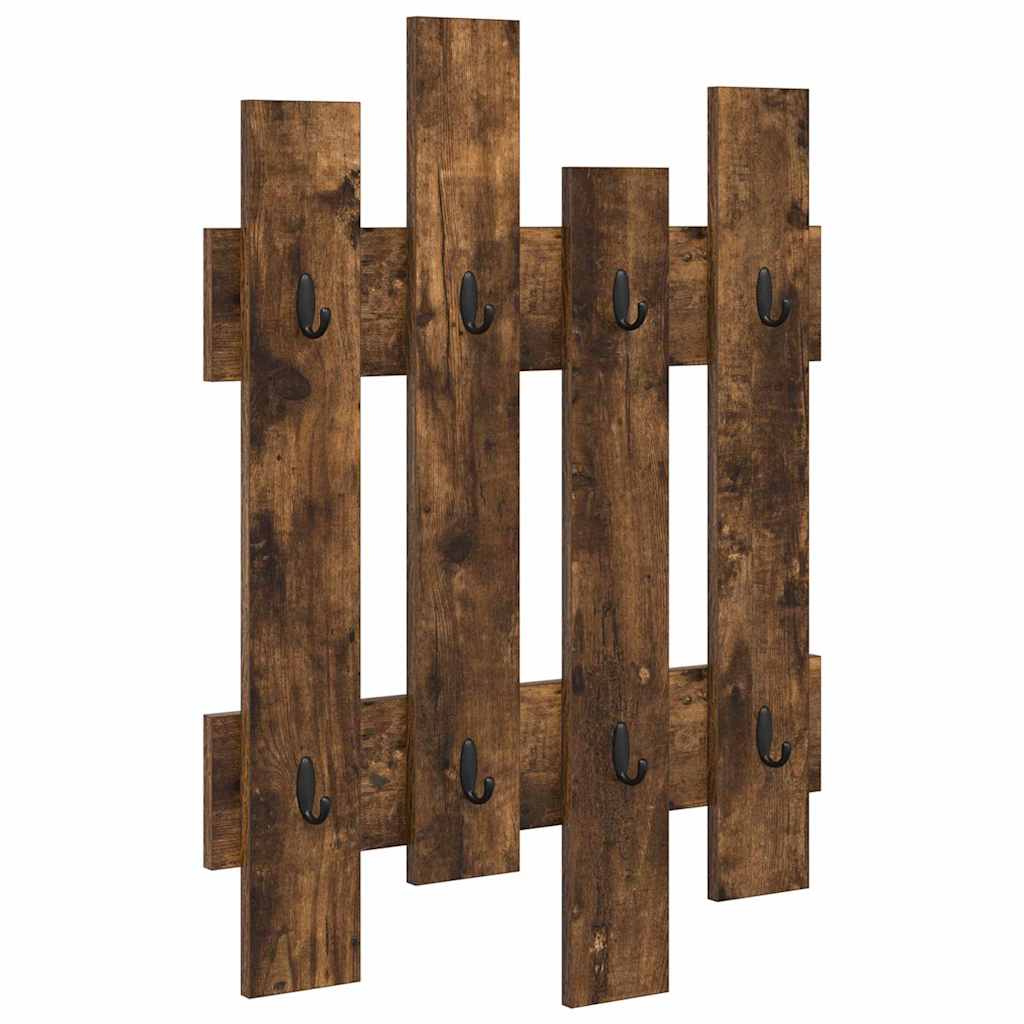 Appendiabiti a muro Rovere fumé 60 x 3 x 82 cm | homemem39