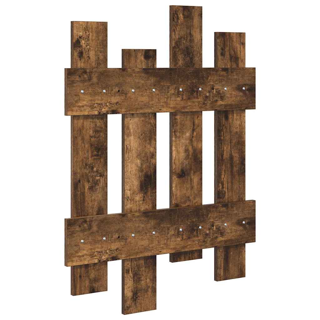 Appendiabiti a muro Rovere fumé 60 x 3 x 82 cm | homemem39
