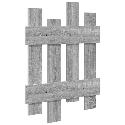 Appendiabiti a muro Grigio Sonoma 60 x 3 x 82 cm | homemem39