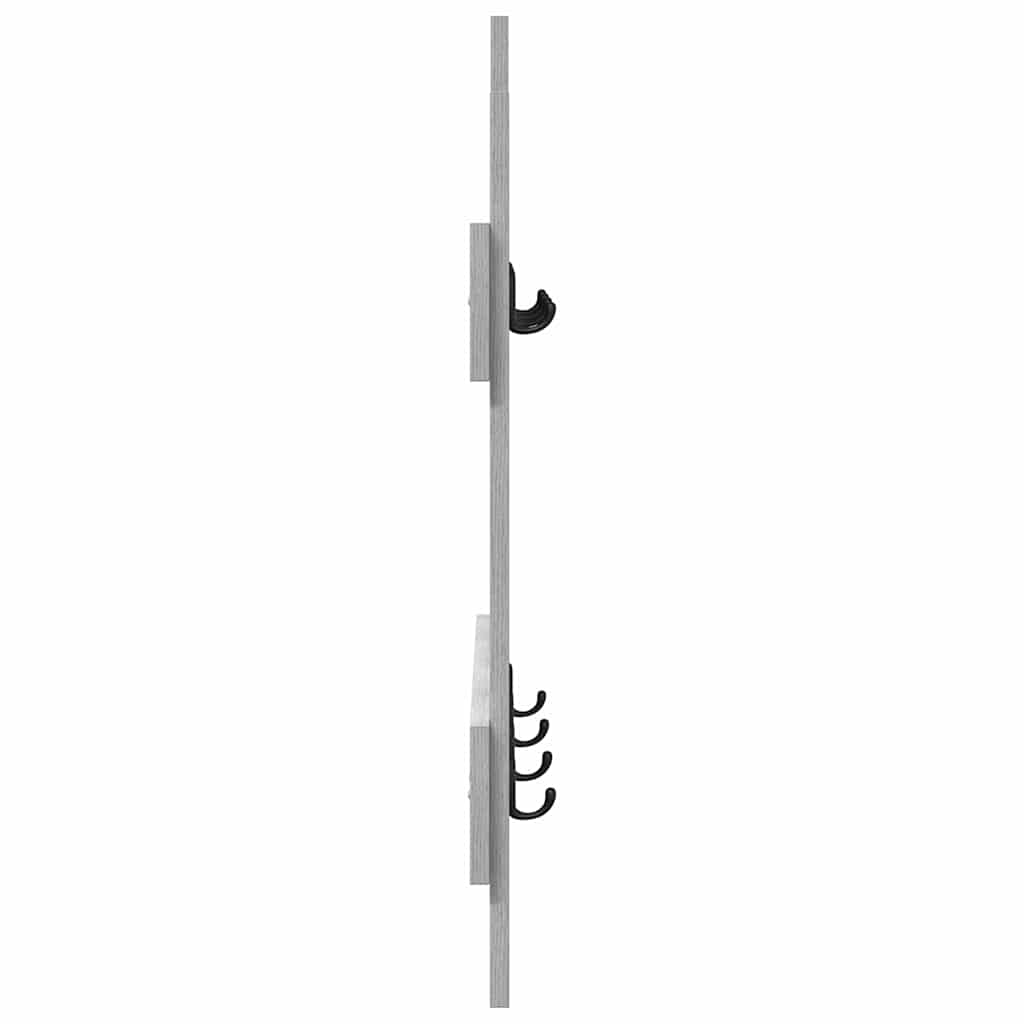 Appendiabiti a muro Grigio Sonoma 60 x 3 x 82 cm | homemem39