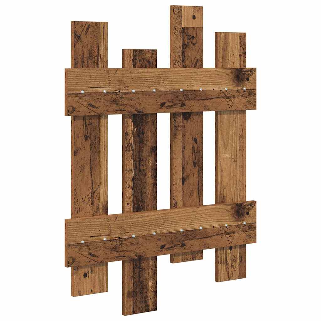 Appendiabiti a muro Legno vecchio 60 x 3 x 82 cm