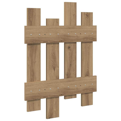 Appendiabiti a muro Rovere artigianale 60 x 3 x 82 cm