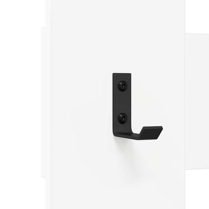 Appendiabiti a muro Bianco 65 x 3 x 100 cm Legno multistrato