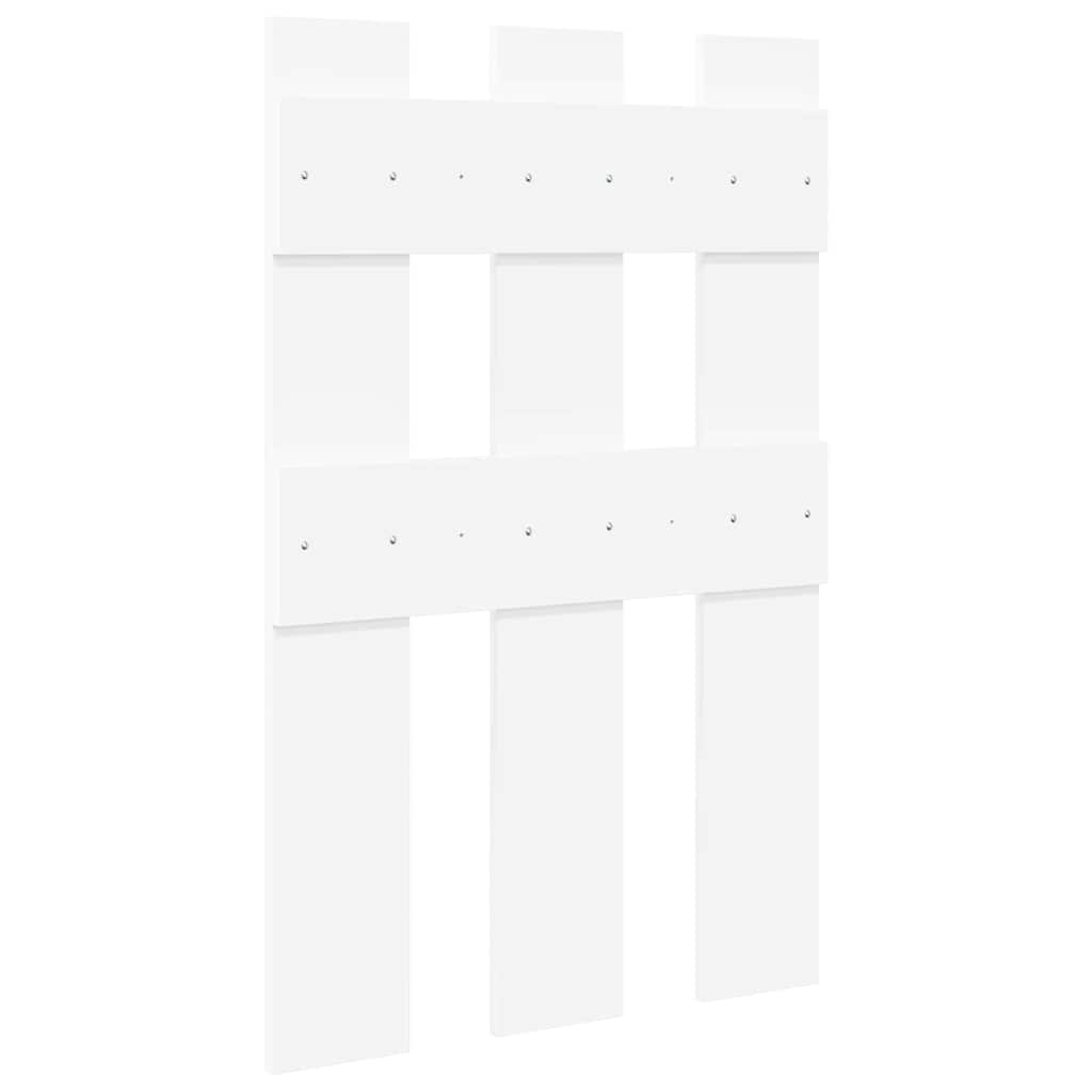 Appendiabiti a muro Bianco 65 x 3 x 100 cm Legno multistrato