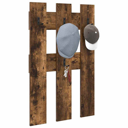 Appendiabiti a muro Rovere fumé 65 x 3 x 100 cm | homemem39